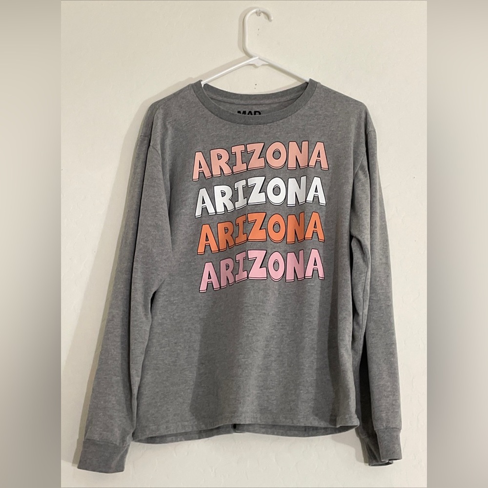 Mad Engine Tops ARIZONA Long Sleeve Sweater Uni-sex XXL Lightweight